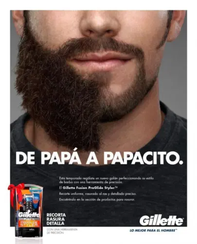 Gillette Print Ad